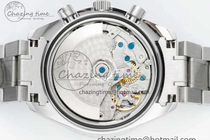 0405 Speedmaster Racing Master SS HKF Best Edition Black Dial on SS Bracelet A Versatile 7810